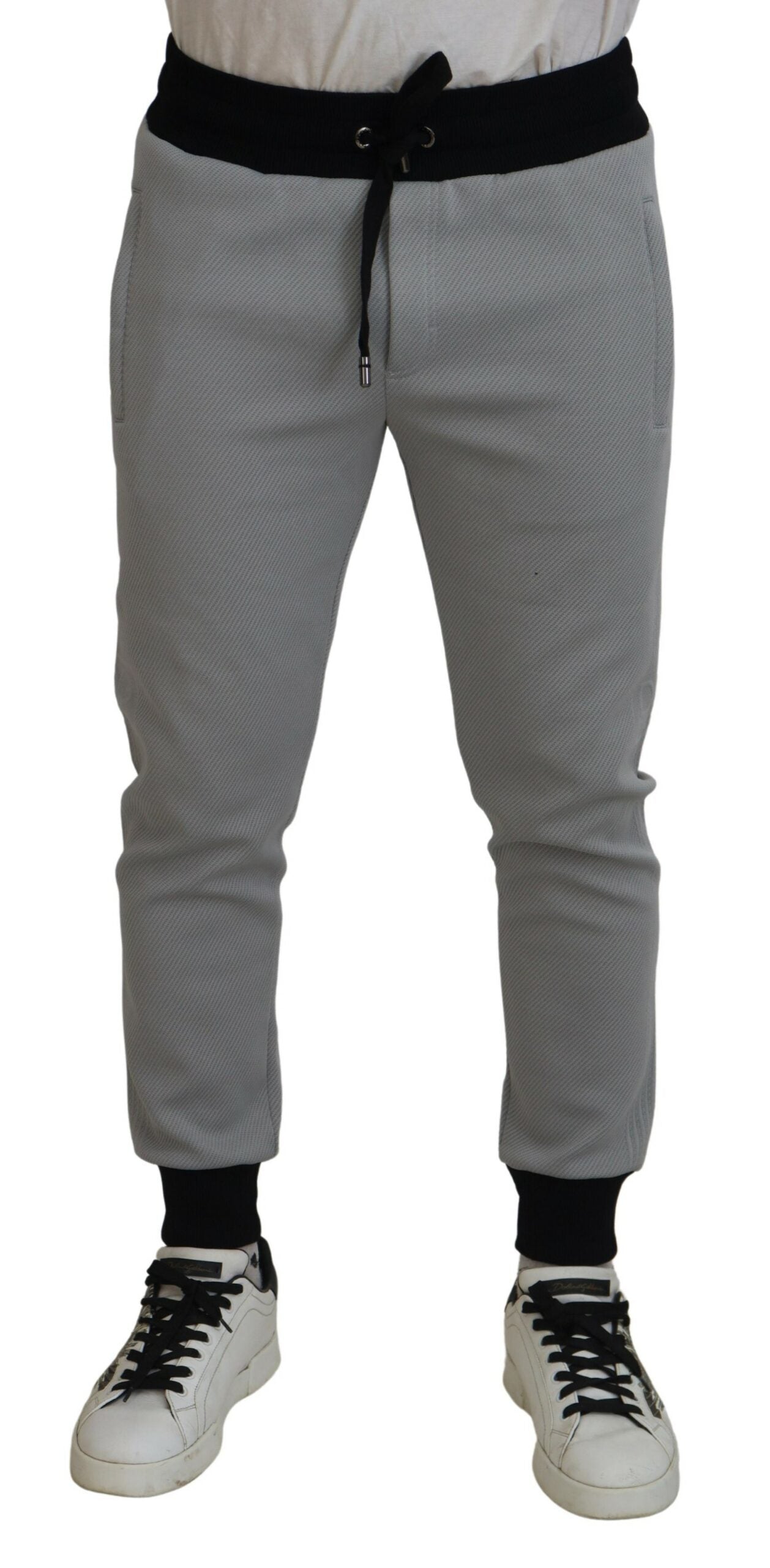 Graue Jogginghose aus Polyester