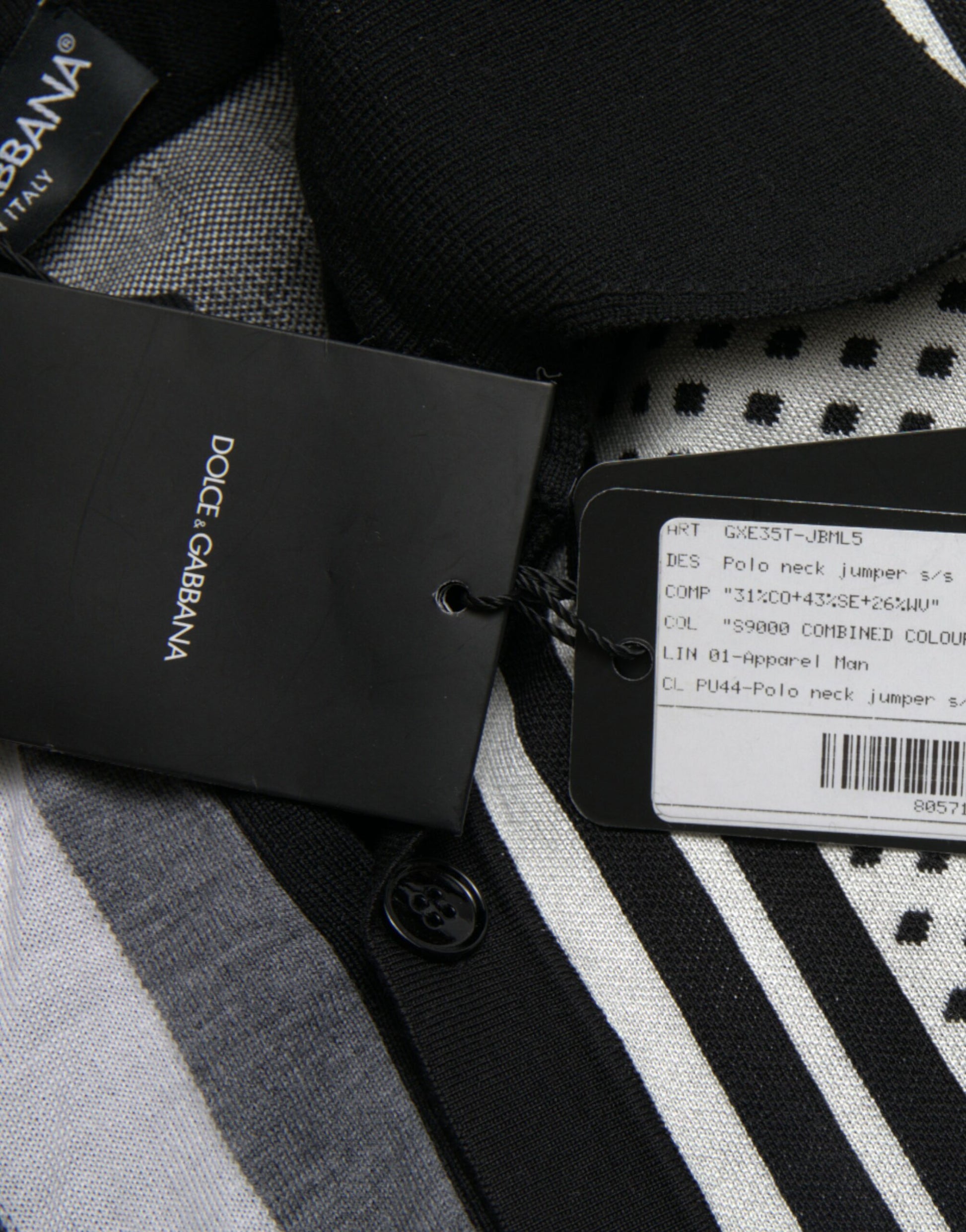 Schwarz Weiß Pullover Cardigan Polo Pullover