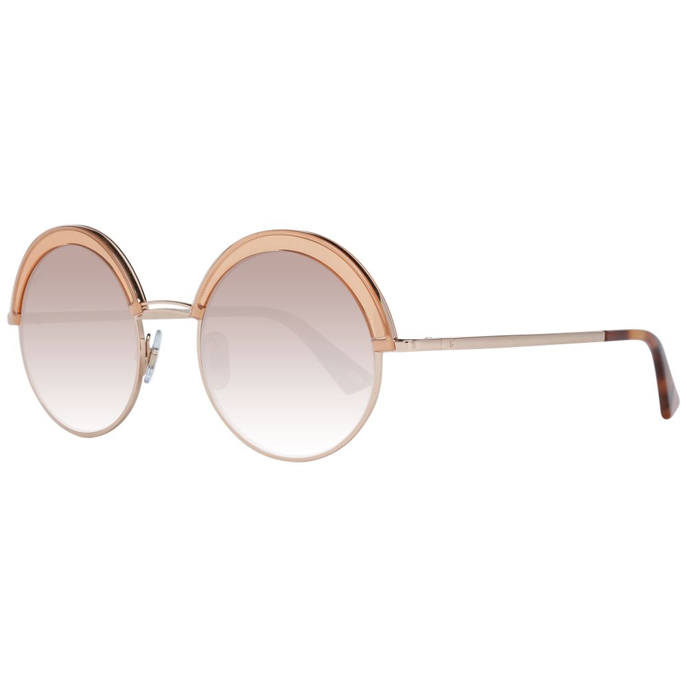 Web Rose Gold Metal & Plastic Sunglasses