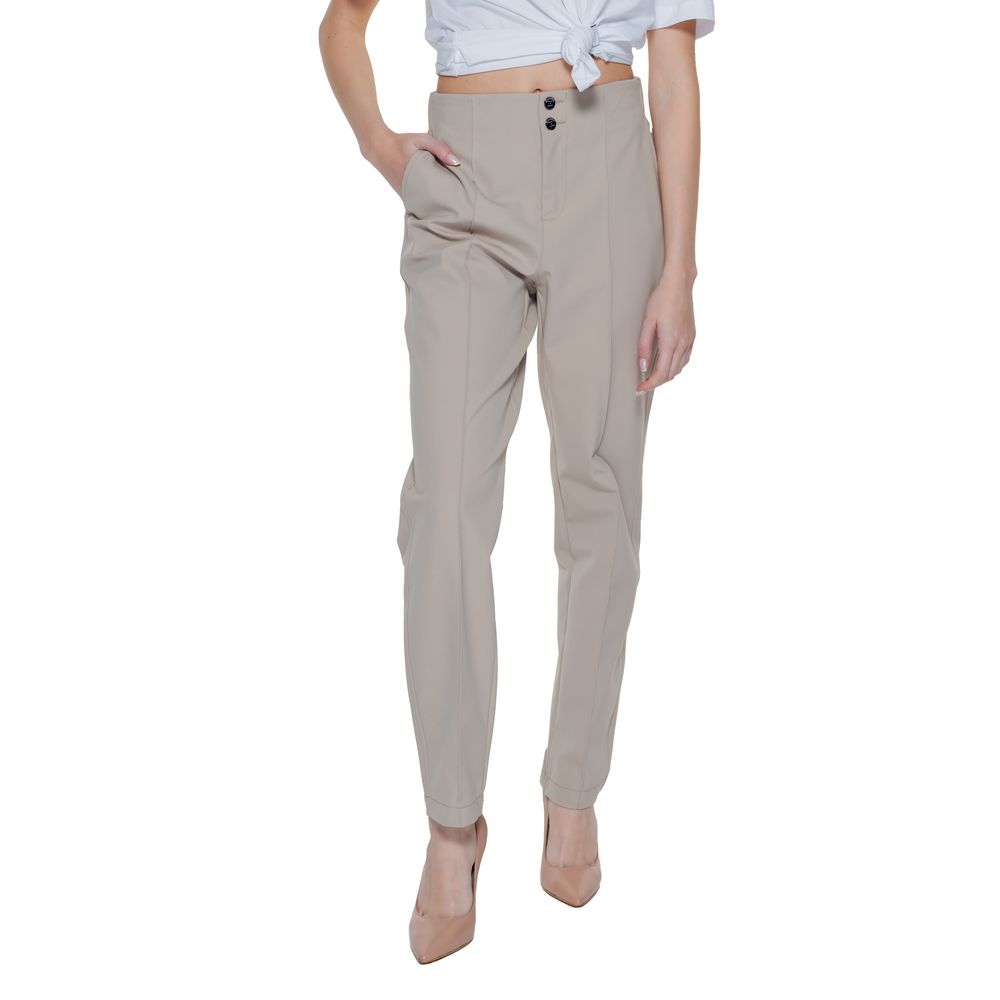 Beige Polyamidhose