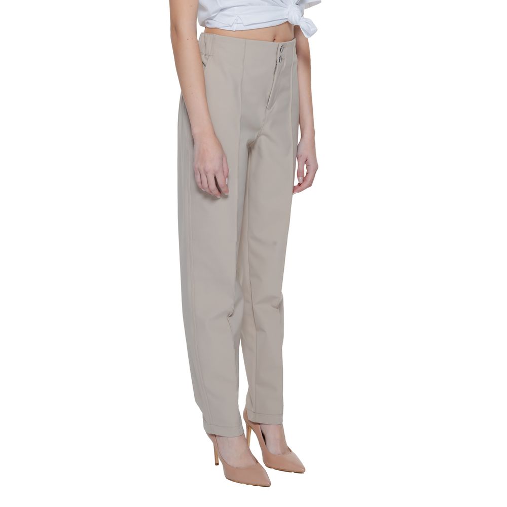 Beige Polyamidhose