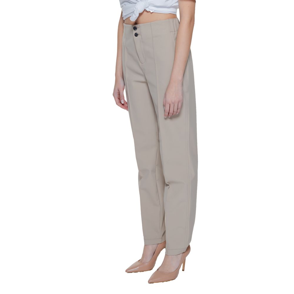 Beige Polyamidhose