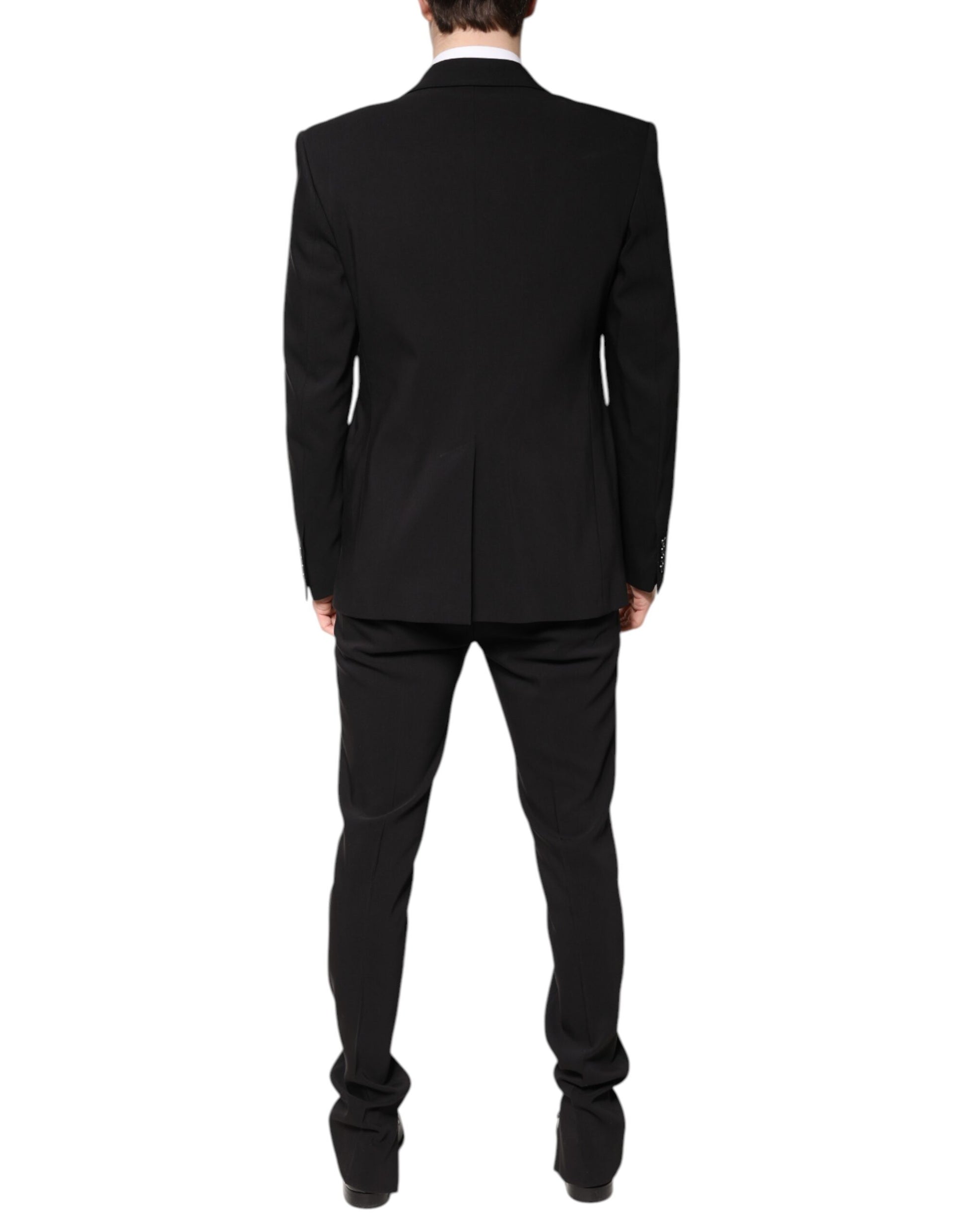 Mehrfarbiger 2-teiliger Anzug aus Polyester-Jacquard