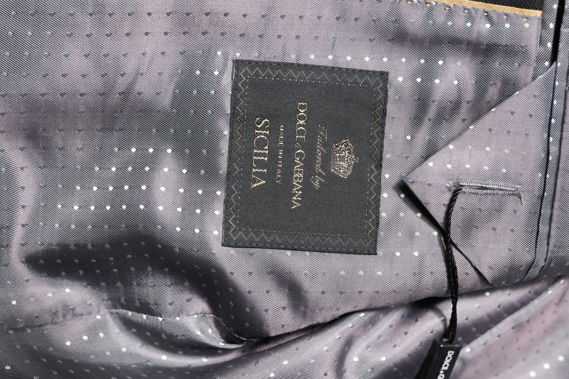 Schwarz gestreifter SICILIA formeller 2-teiliger Anzug