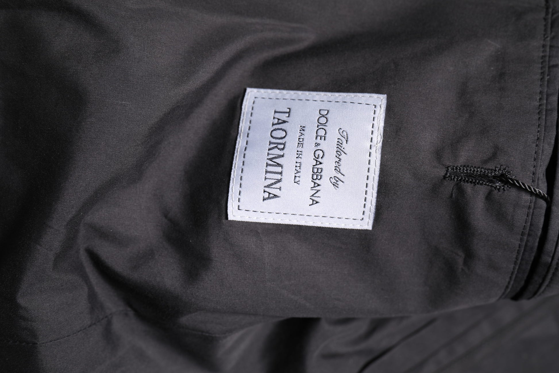 Schwarzer formeller zweiteiliger Anzug TAORMINA aus Baumwolle