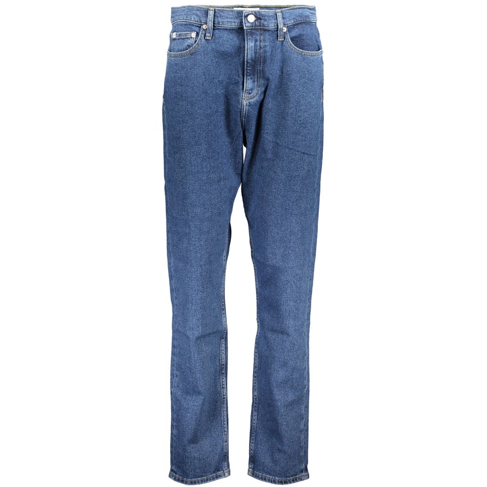 Blaue Jeans und Hose aus Baumwolle