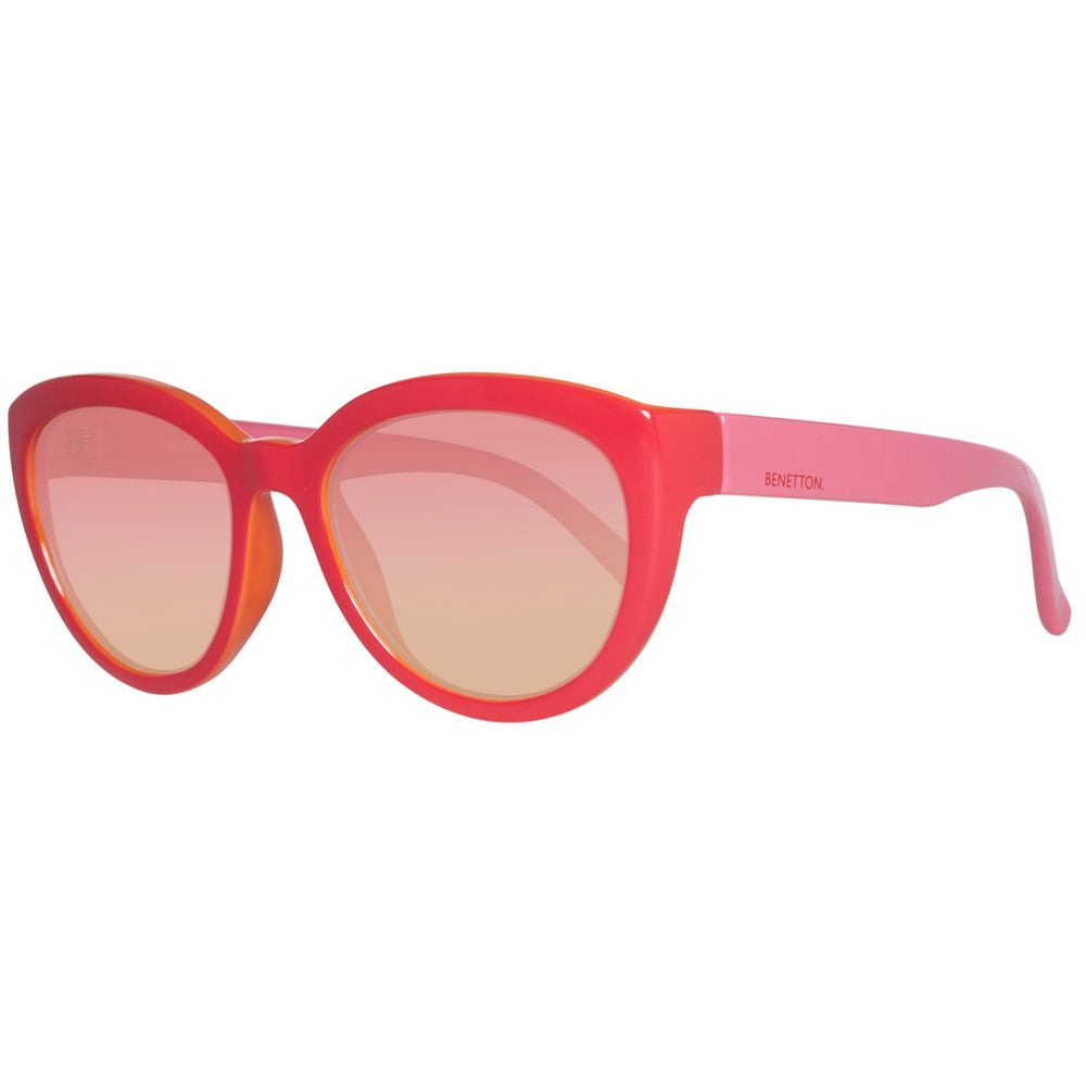 Benetton Red Injected Sunglasses