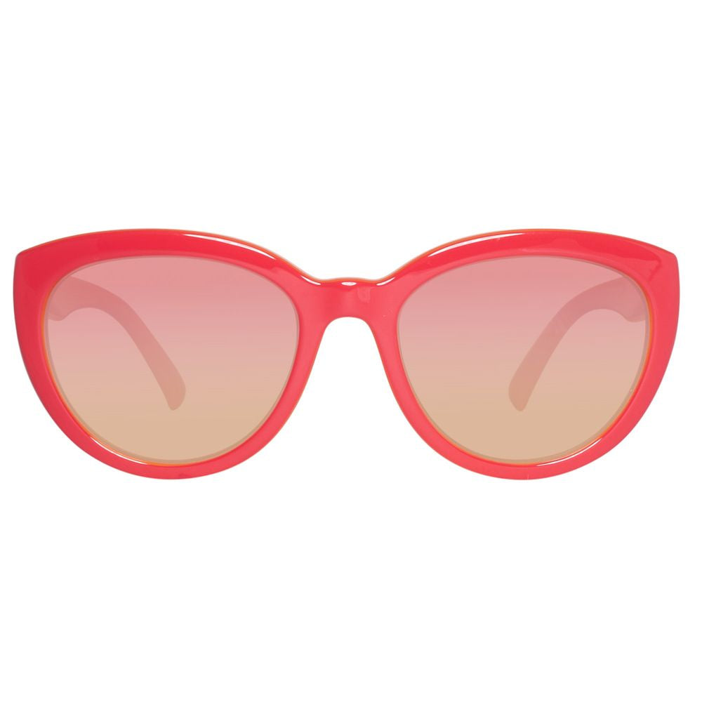 Benetton Red Injected Sunglasses