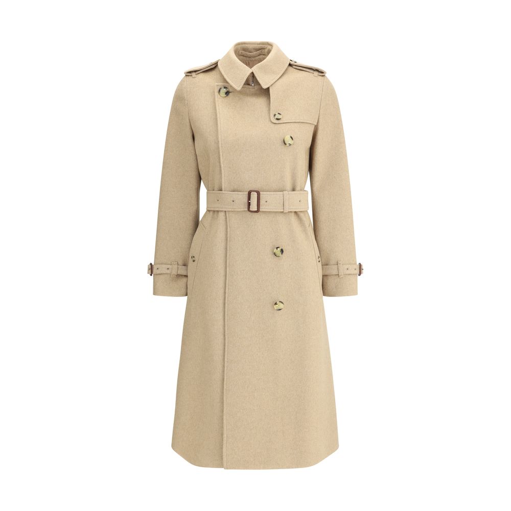 Burberry Beige Cashmere Coat