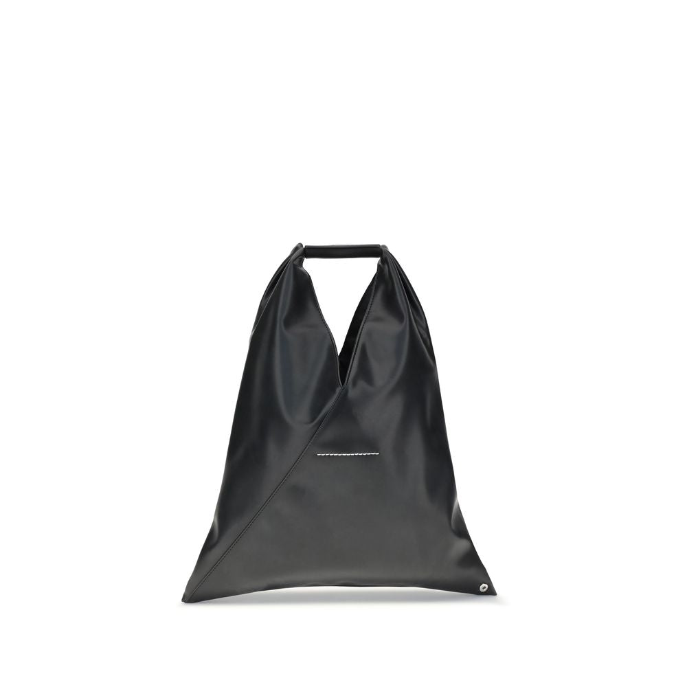 MM6 Black Polyethylene Handbag