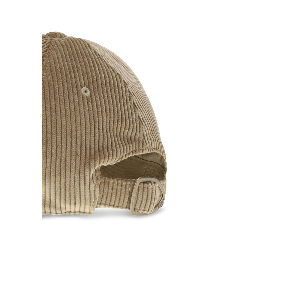 Burberry Beige Cotton Cap (Baseball Hat)