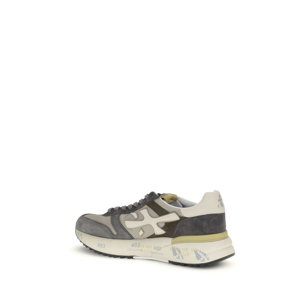 Premiata Multicolor Calf Leather Bos Taurus Low Top Sneakers