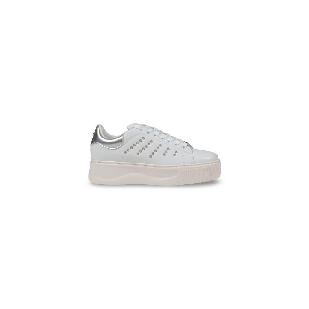Cult White Leather Sneaker