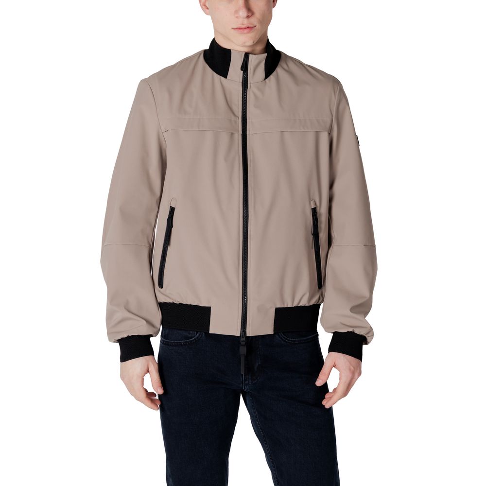 Peuterey Brown Polyester Jackets & Coat