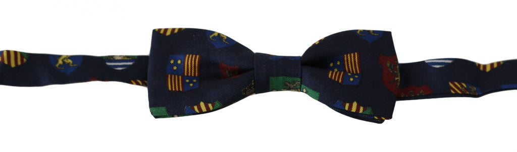 Blue Flags Papillon Herrenfliege, 100 % Seide, verstellbarer Hals