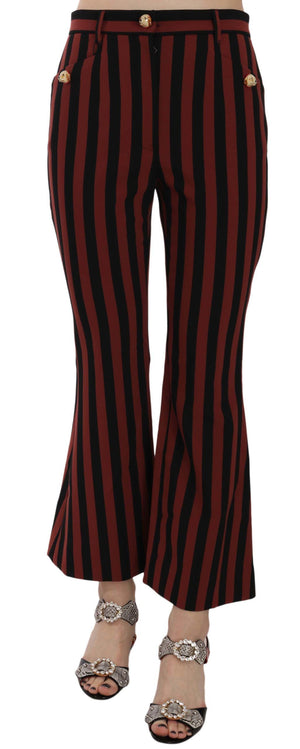 Elegante verkürzte Schlaghose
