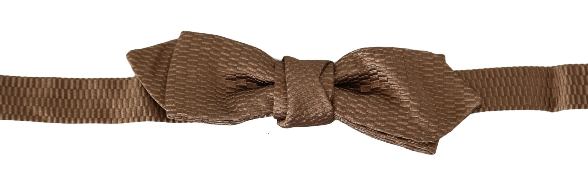 Papillon Fliege für Herren, verstellbar, Braun/Gold