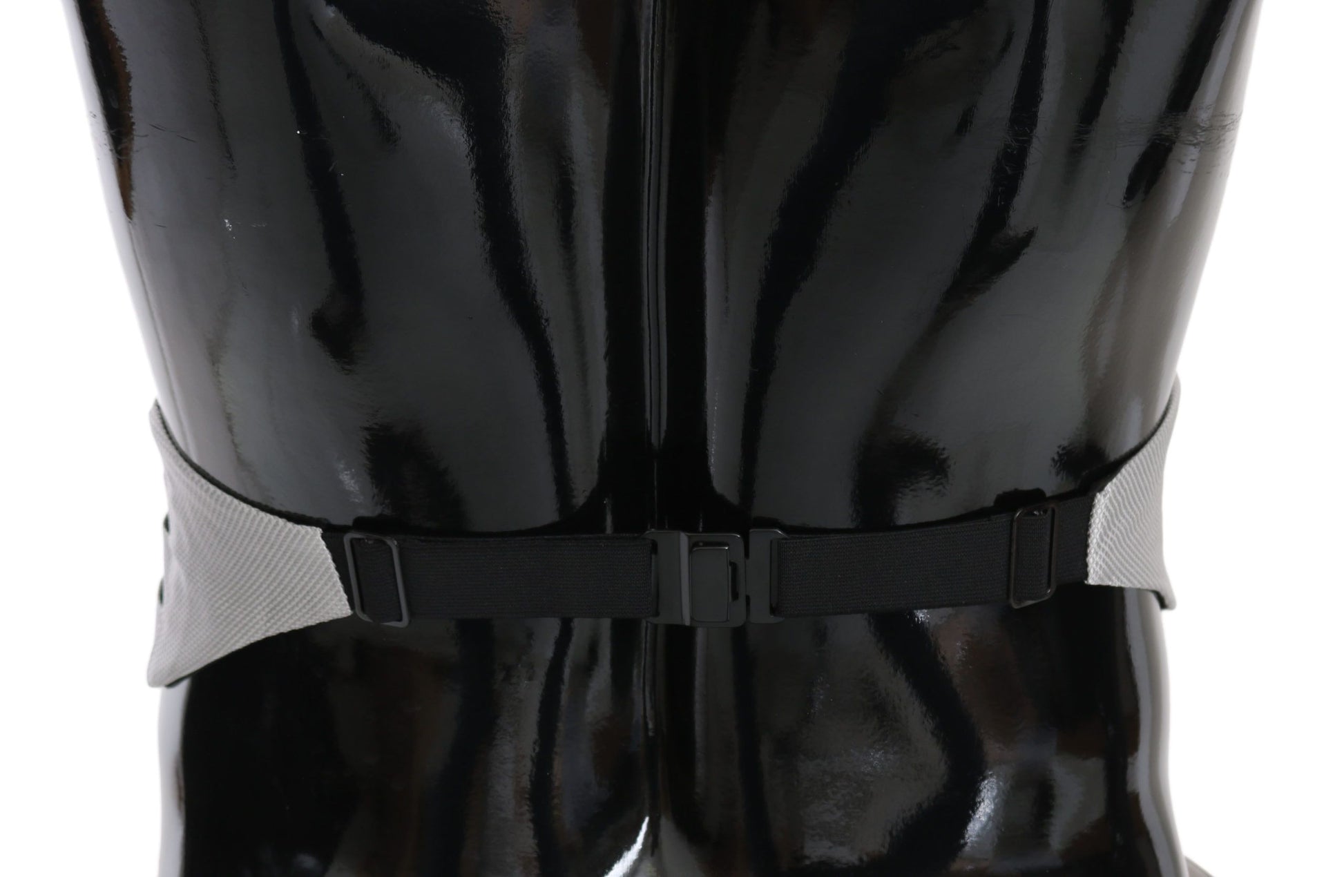 Grauer Herren Taillengürtel 100% Seide Kummerbund