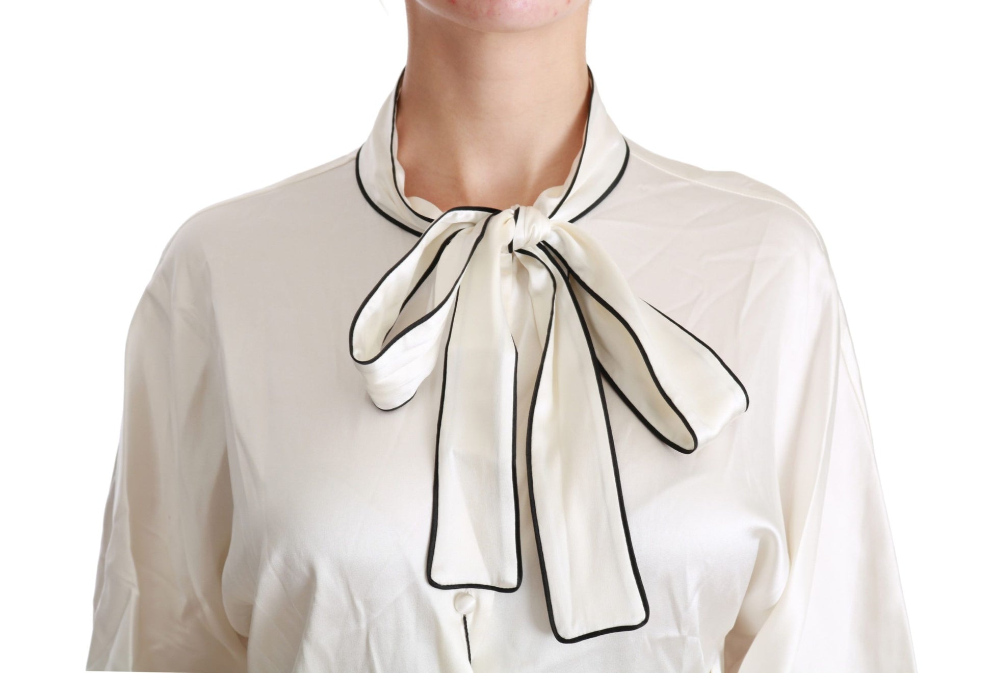 Beige 3/4 Ärmel Hemdbluse Seidentop