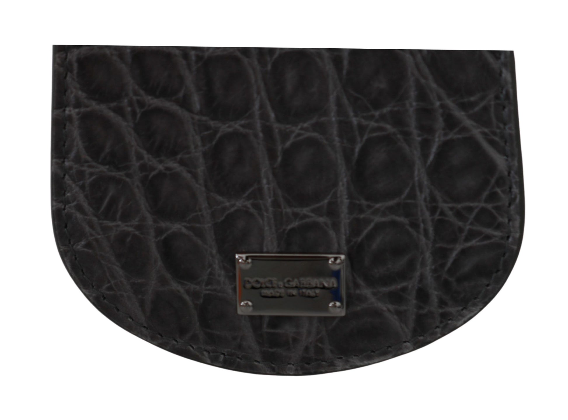 Graue Exotische Haut Kondomhülle Halter Tasche Brieftasche