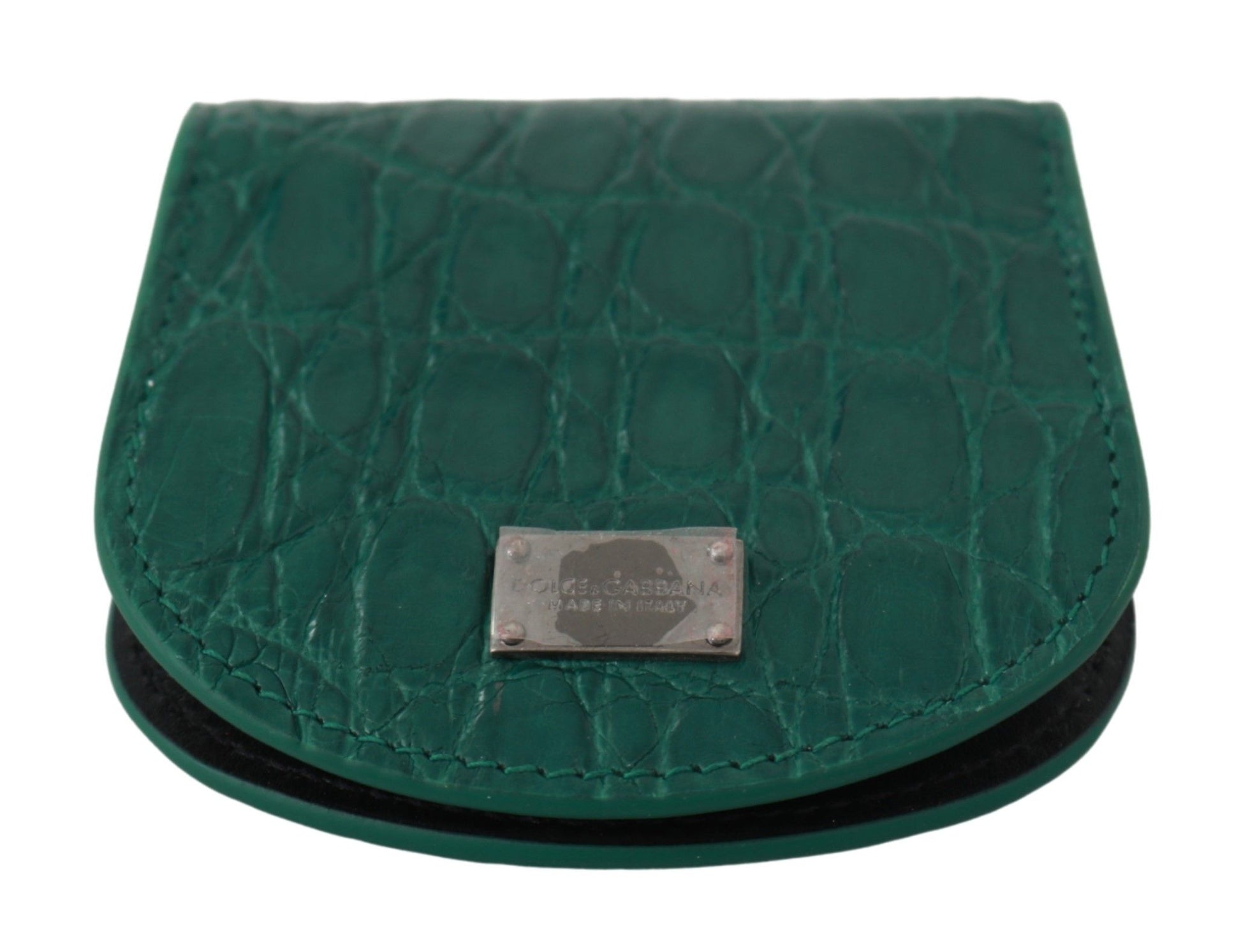 Green Exotic Skins Kondometui-Halter-Geldbörse