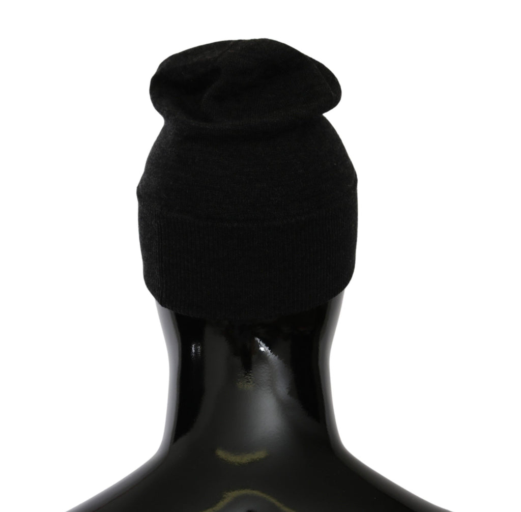 Graue #DGLovesLondon Beanie-Mütze