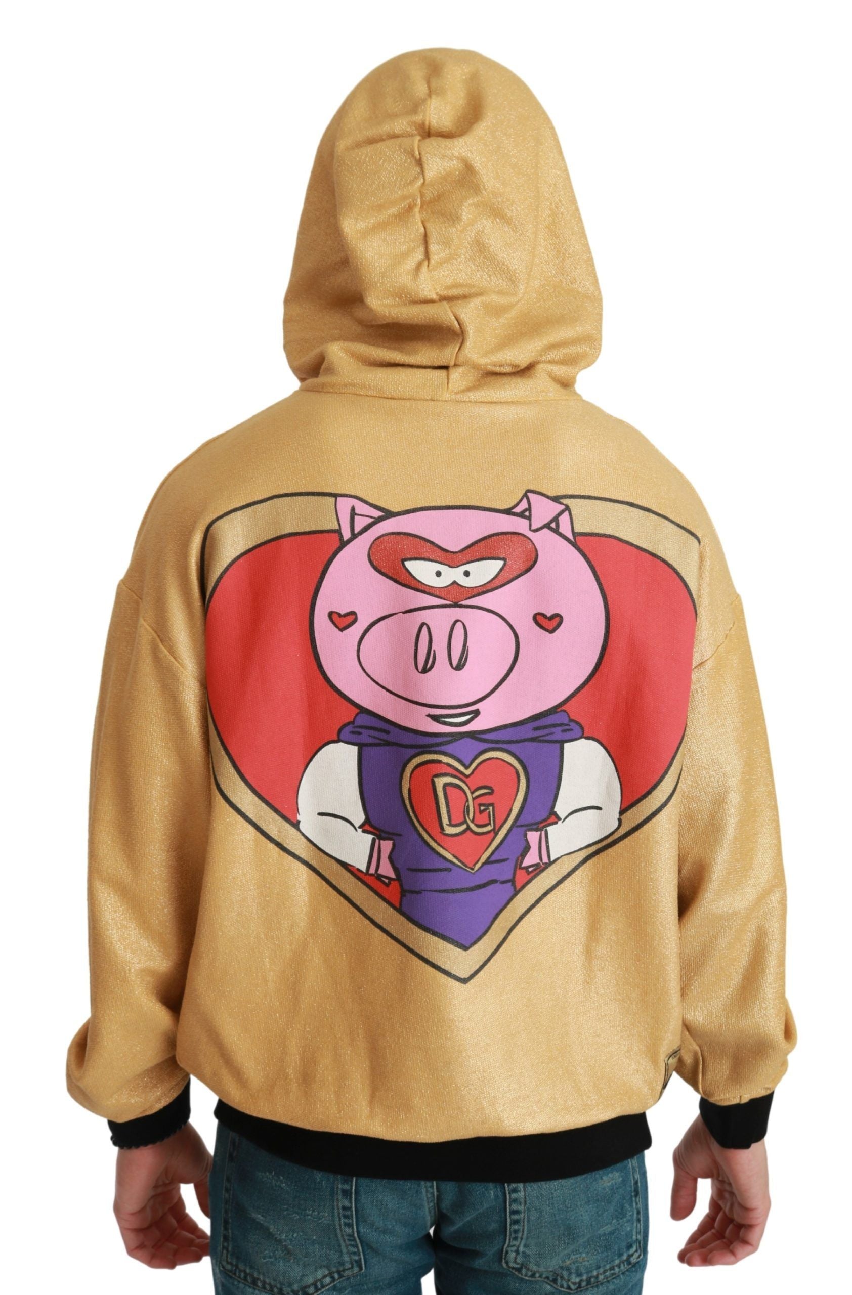 Goldenes Schwein des Jahres Kapuzenpullover