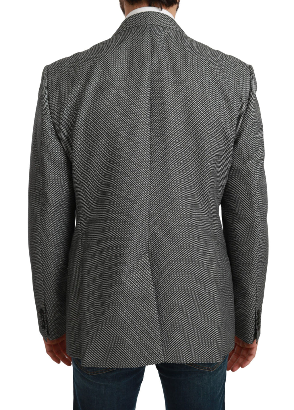 Grauer Slim Fit formeller MARTINI Blazer