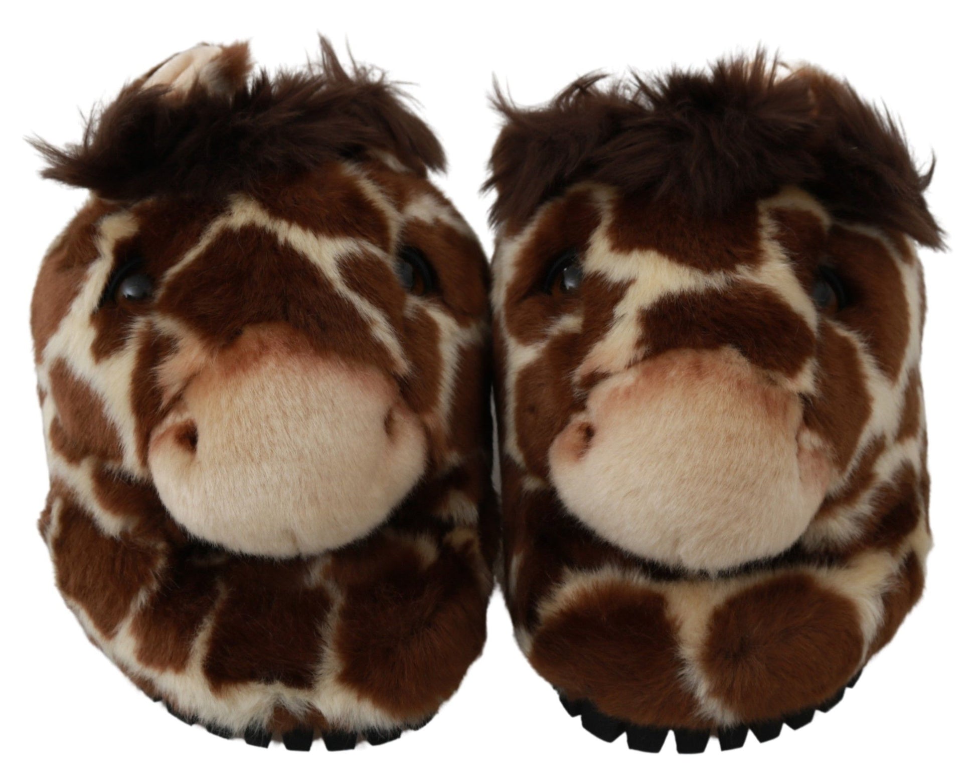 Braune Giraffe Hausschuhe Flats Sandalen Schuhe