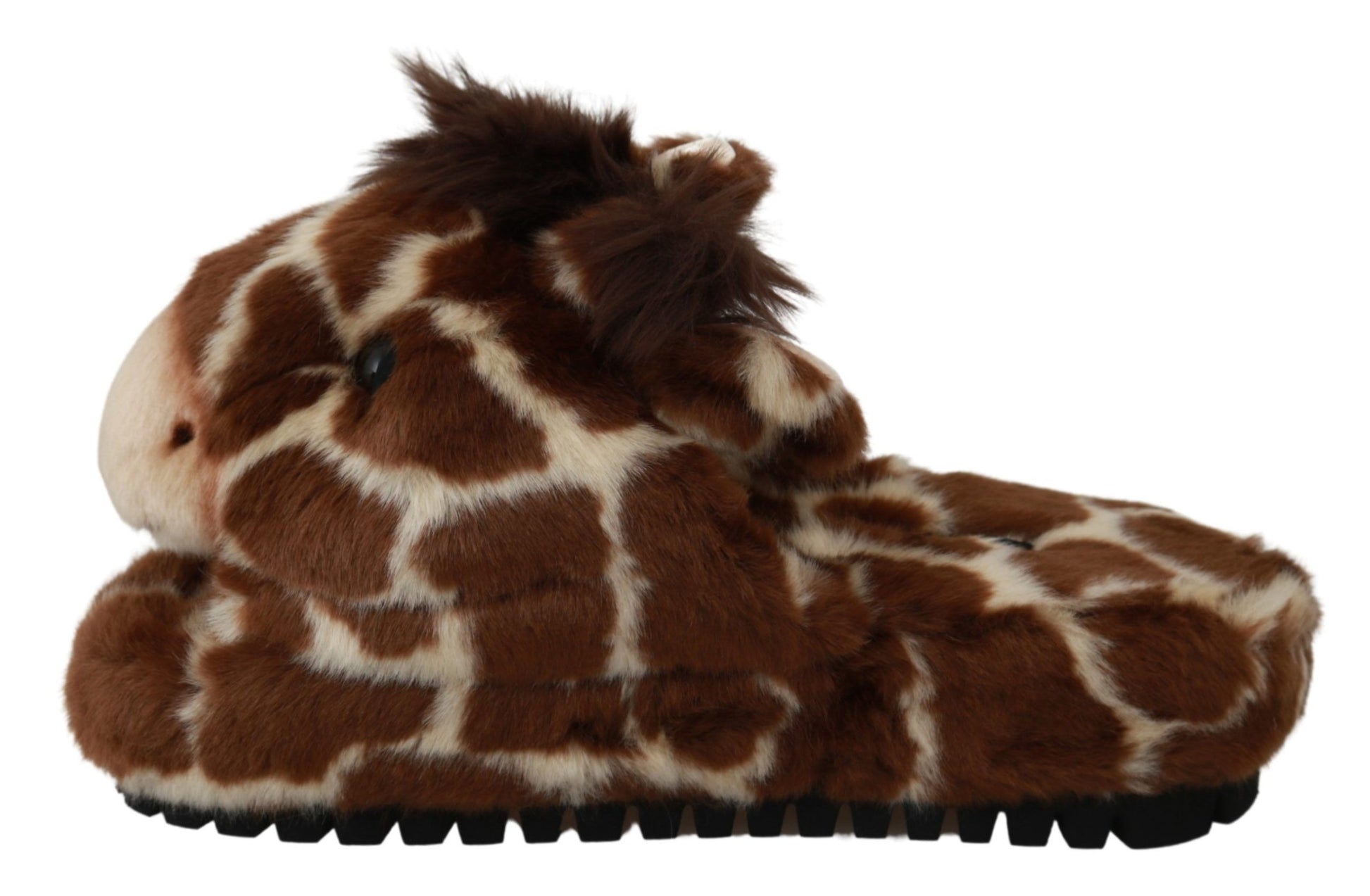 Braune Giraffe Hausschuhe Flats Sandalen Schuhe