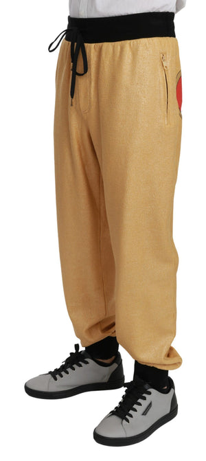 Gold Jahr des Schweins Baumwolle Herrenhose