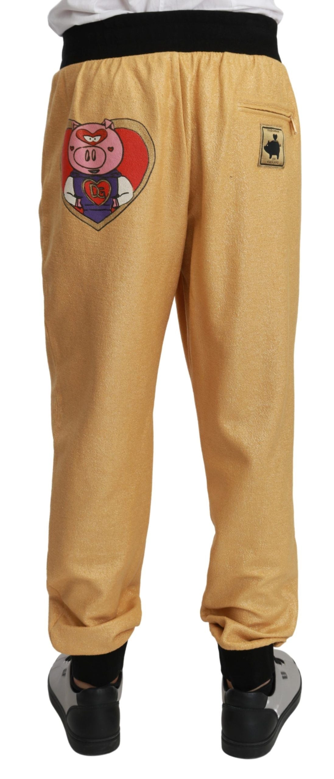 Gold Jahr des Schweins Baumwolle Herrenhose