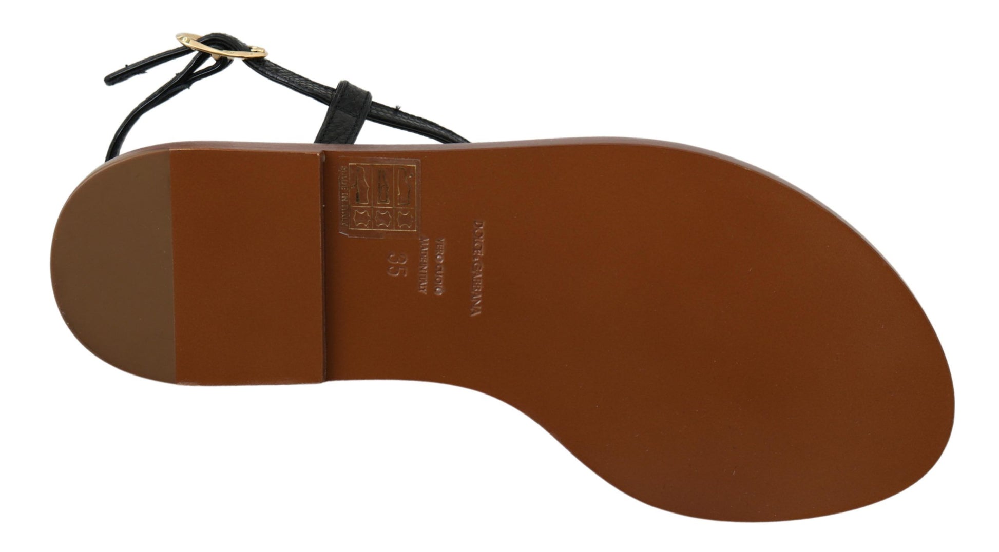 Schwarze Ledermünzen Flip-Flops Sandalen Schuhe