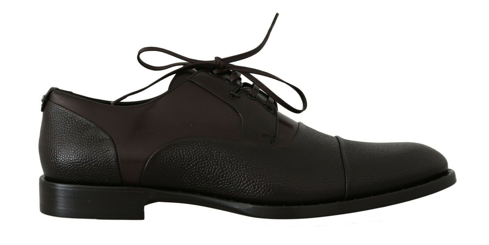 Braune Lederschnürschuhe für Herren