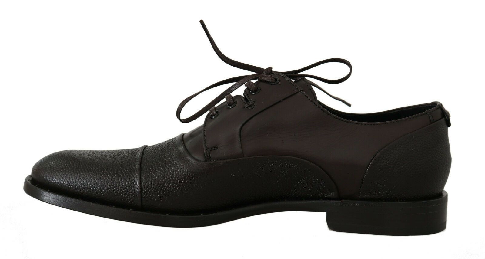 Braune Lederschnürschuhe für Herren