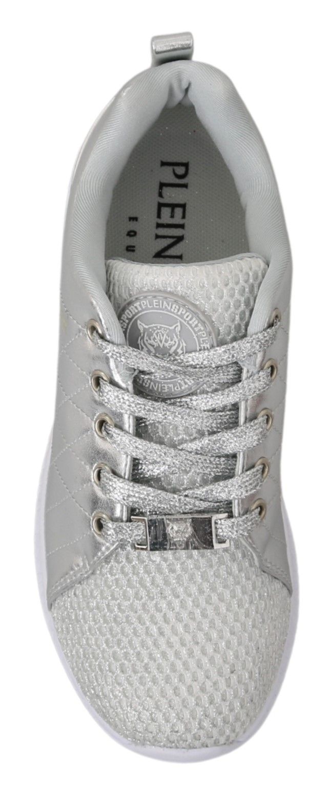 Gisella Silber Polyester Sneakers Schuhe