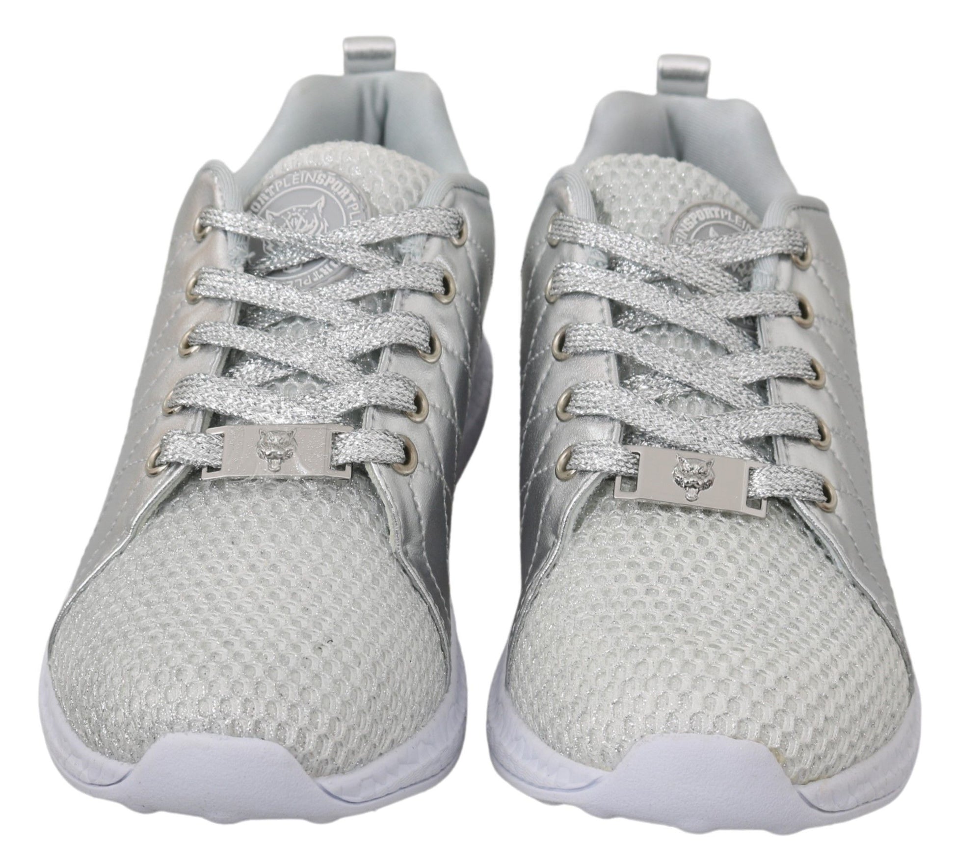 Gisella Silber Polyester Sneakers Schuhe