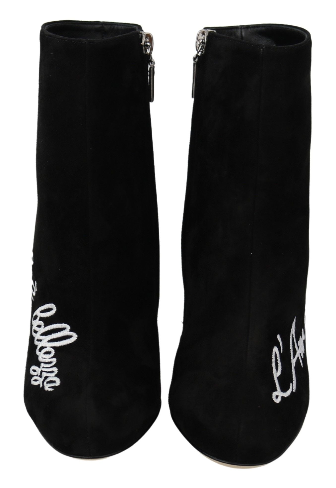 Schwarze Wildleder-L'Amore E'Bellezza-Stiefel