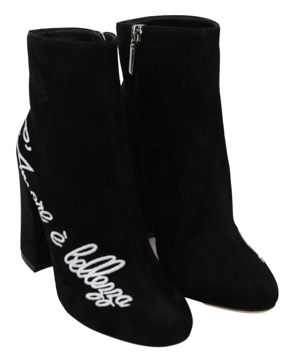 Schwarze Wildleder-L'Amore E'Bellezza-Stiefel