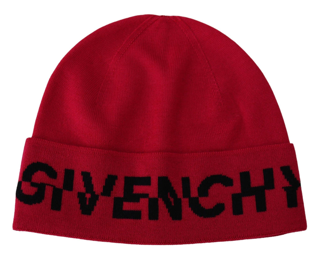 Rot Rosa Wollmütze Unisex Herren Damen Beanie Mütze