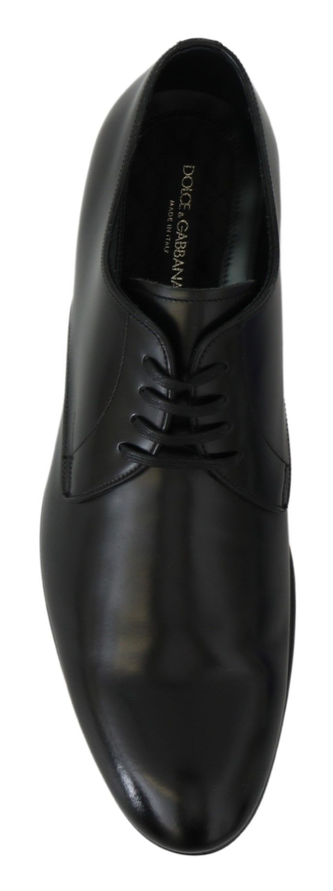 Derby Napoli – Formelle Schuhe aus schwarzem Leder