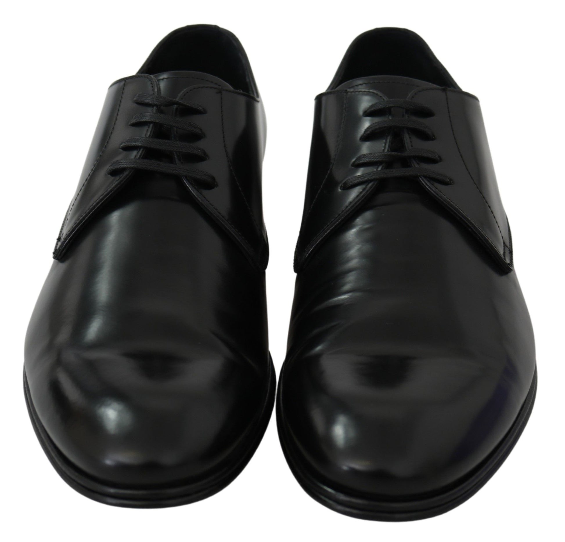 Derby Napoli – Formelle Schuhe aus schwarzem Leder