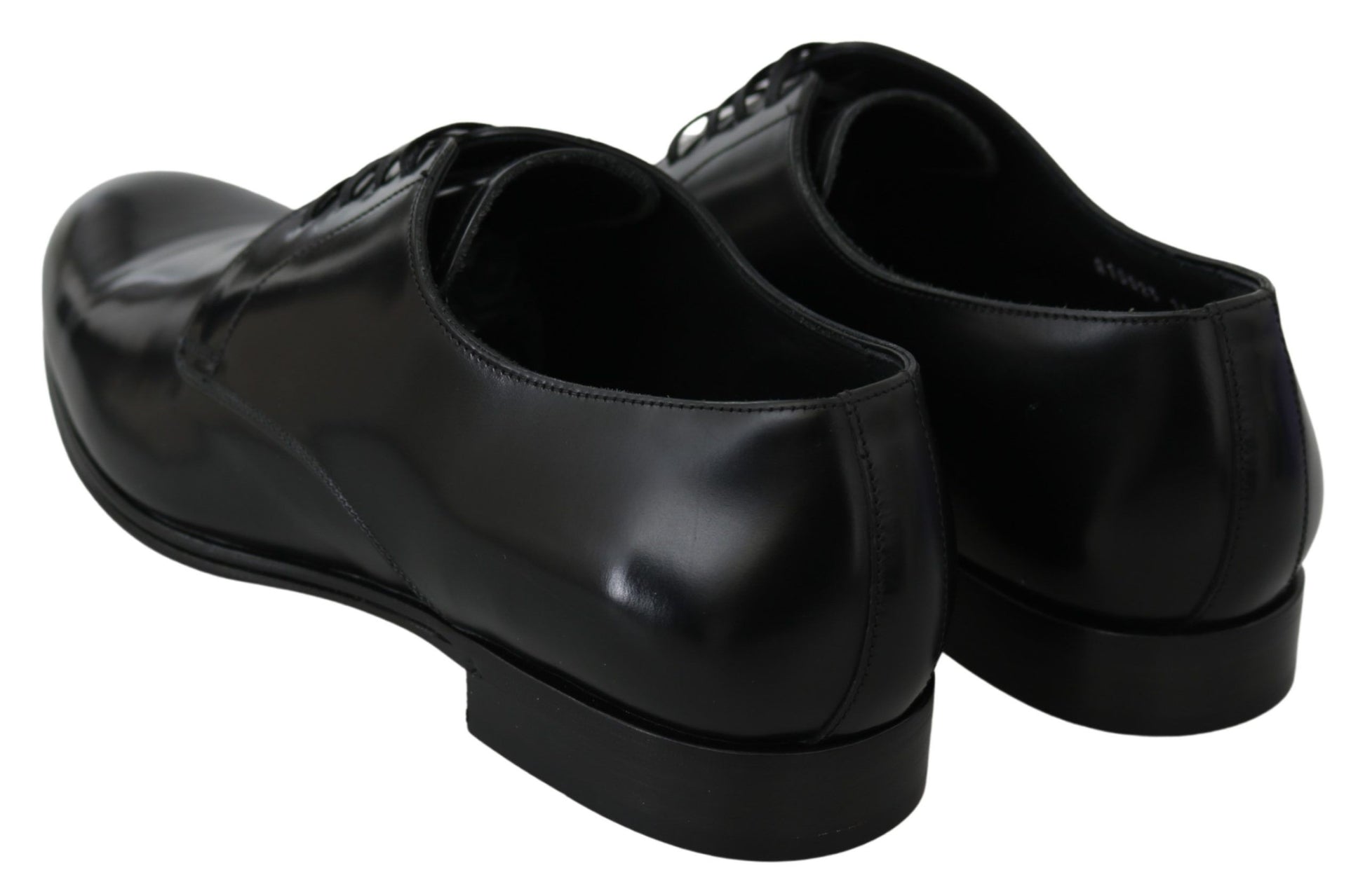Derby Napoli – Formelle Schuhe aus schwarzem Leder