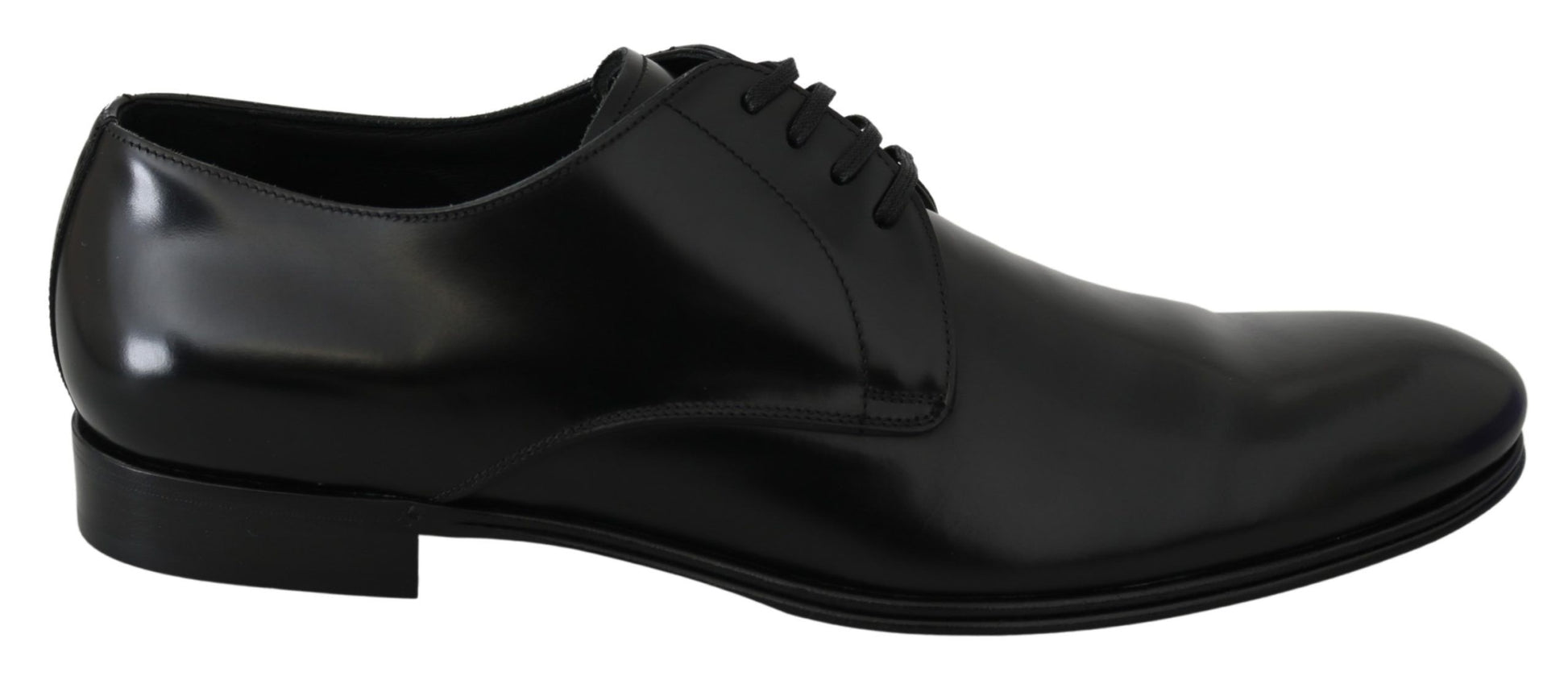 Derby Napoli – Formelle Schuhe aus schwarzem Leder