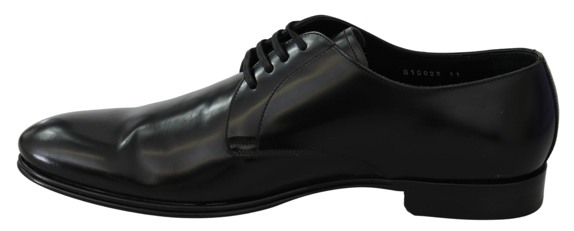 Derby Napoli – Formelle Schuhe aus schwarzem Leder