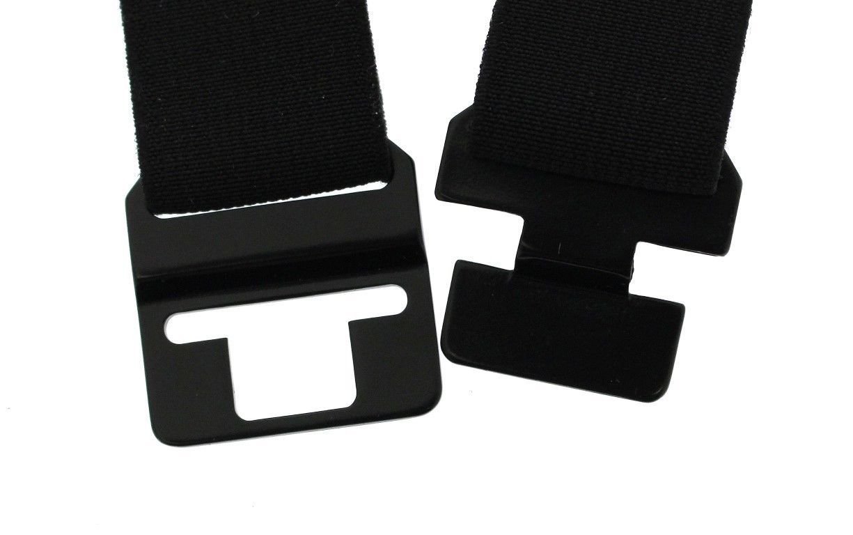 Weißer Taillen-Kummerbund aus Seide