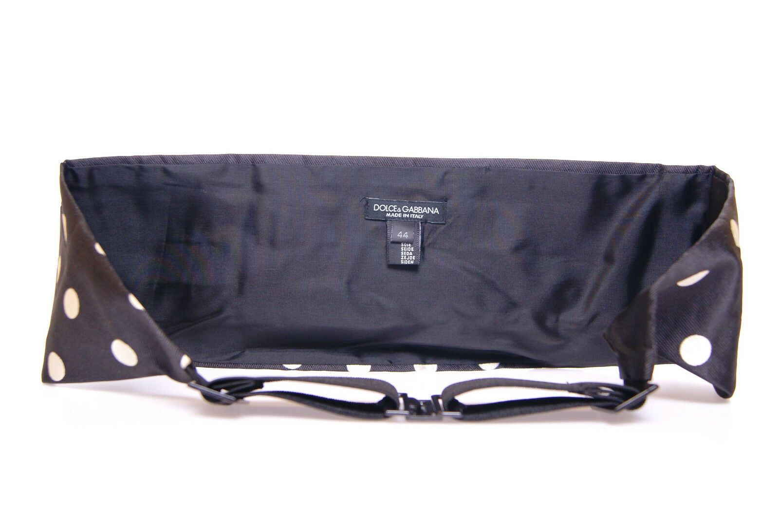 Schwarzer Smoking-Kummerbundgürtel für die Taille