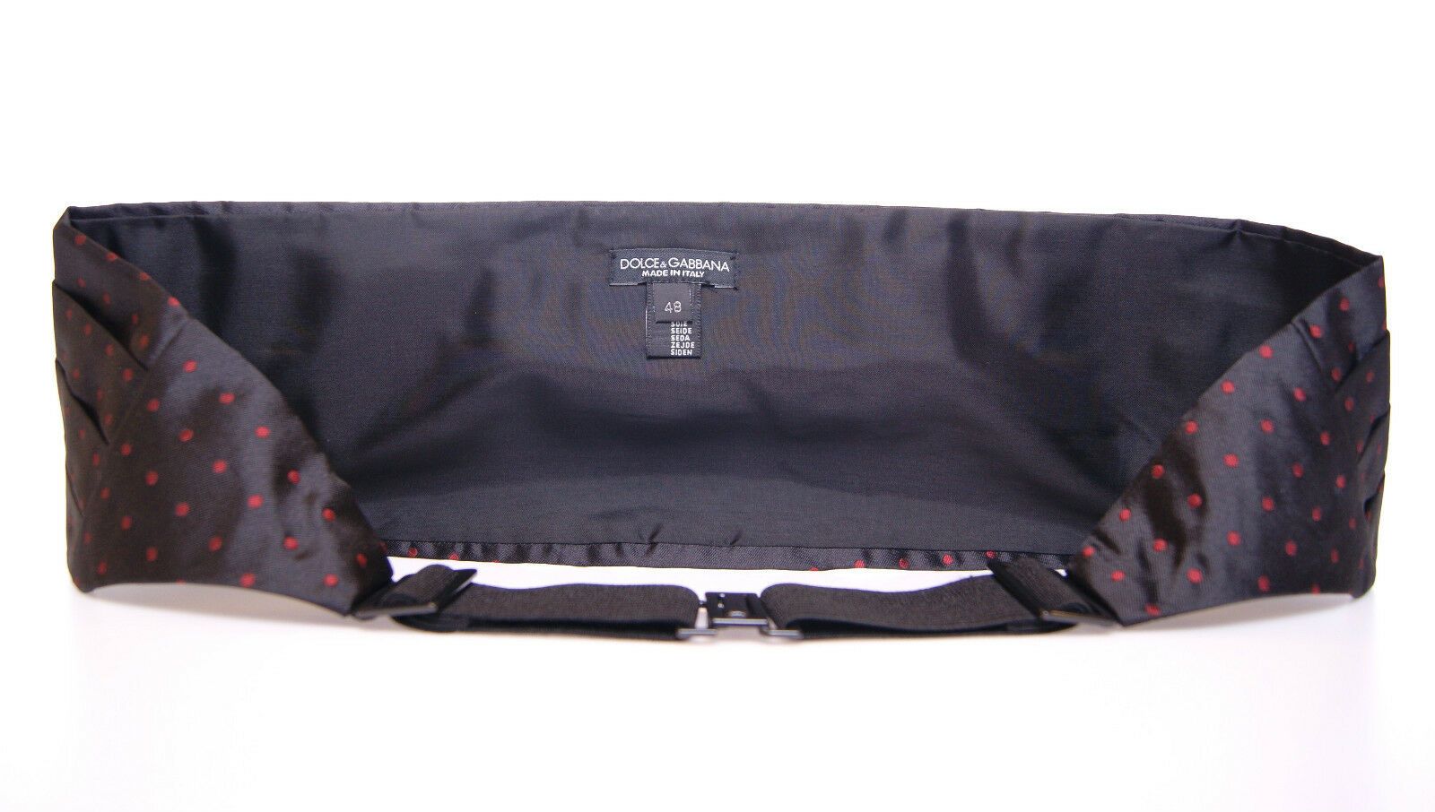 Schwarzer Taillen-Smokinggürtel, Kummerbund