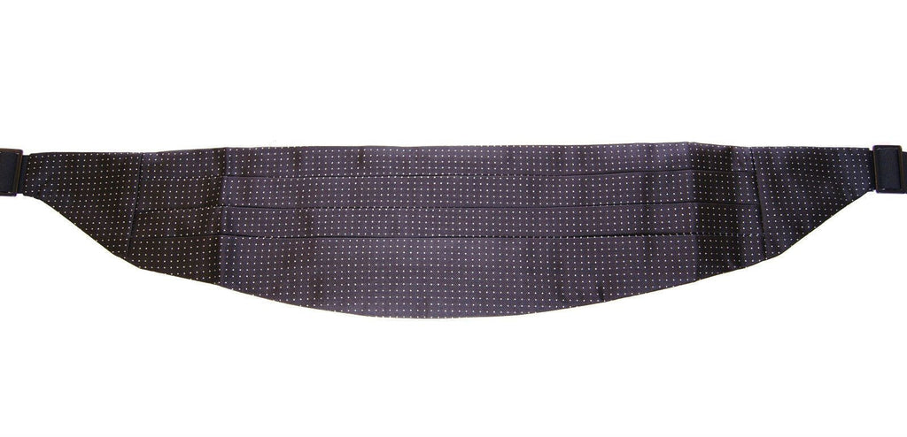 Schwarzer Smoking-Kummerbundgürtel für die Taille