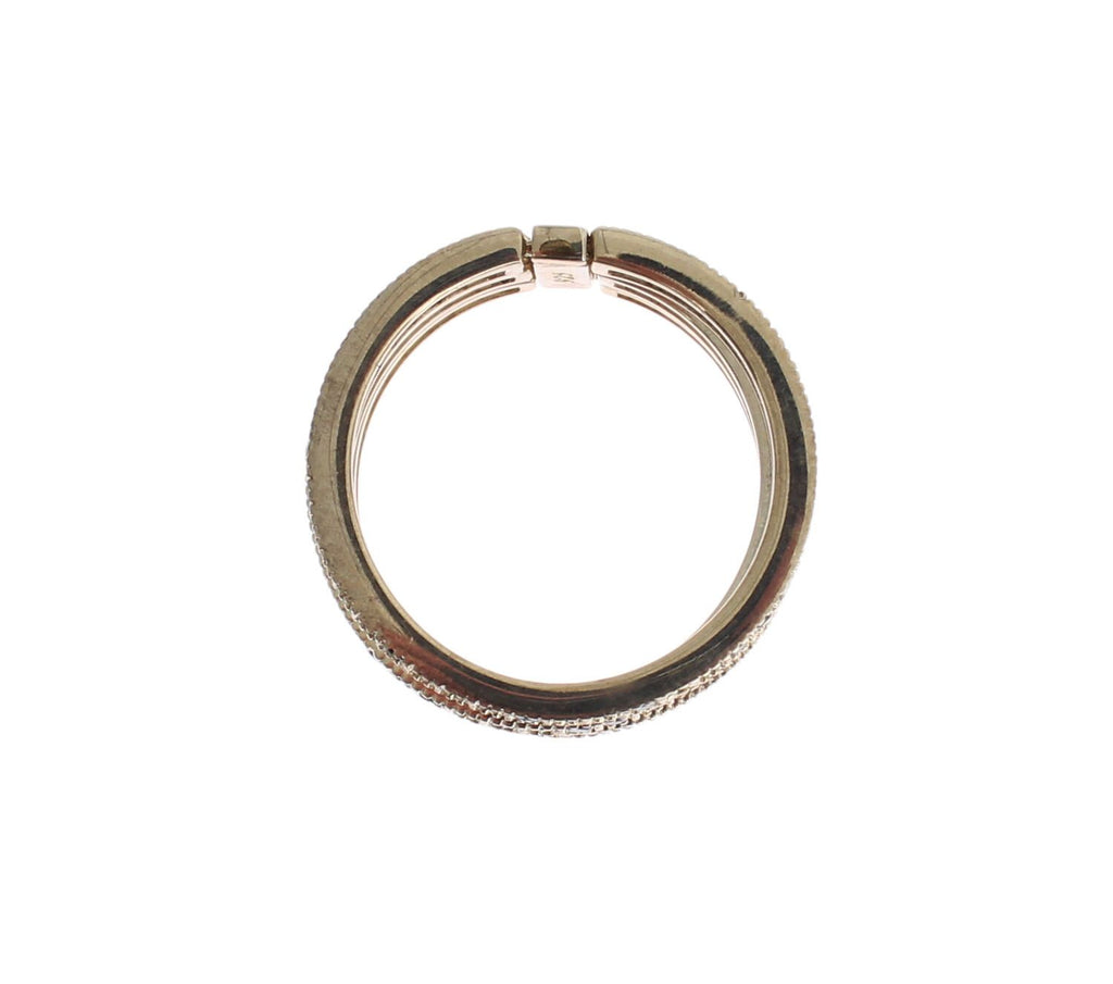 Damenring aus 925er Sterlingsilber mit schwarzem Zirkonia